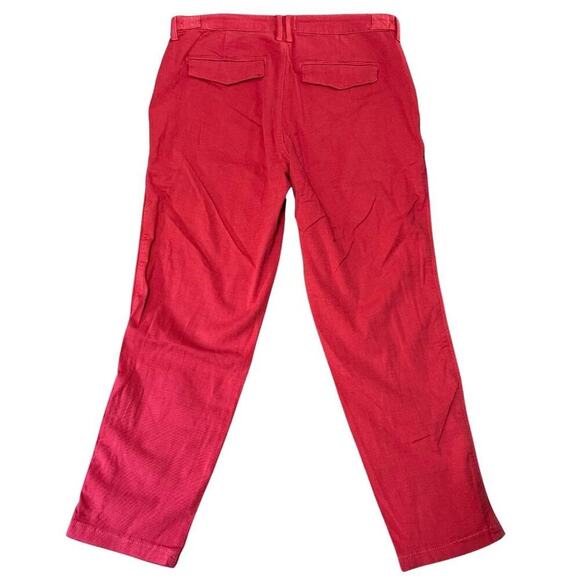 PISTOLA Erin High Rise Utility Crop Pant Straight Leg Patch Pocket NWT Sz 33 - Picture 5 of 8